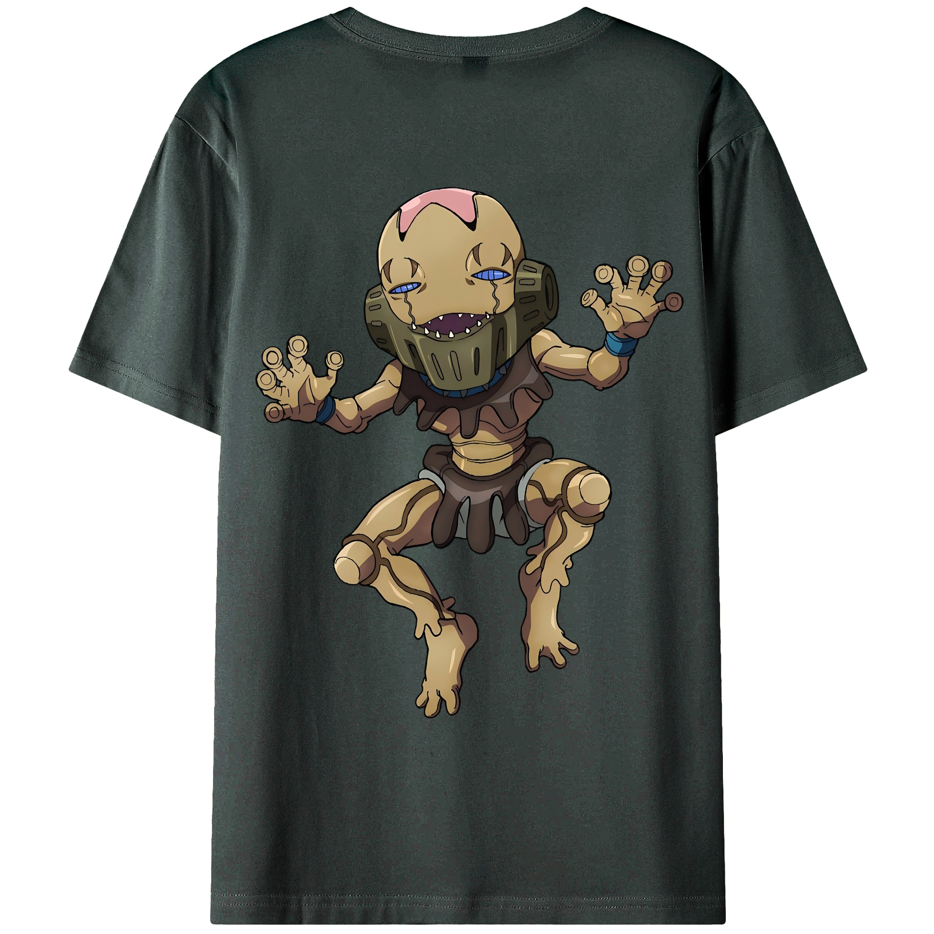 （画像用） ジョジョの奇妙な冒険 JoJo's Bizarre Adventure 綿100％ メンズ半袖Tシャツ（バックプリント） 通気性